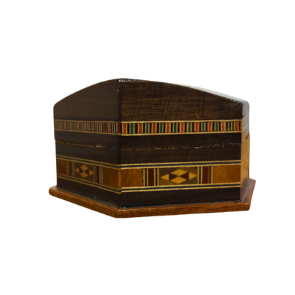 Caja de Mosaico Artesanal de Damasco – Arte Tradicional y Terciopelo