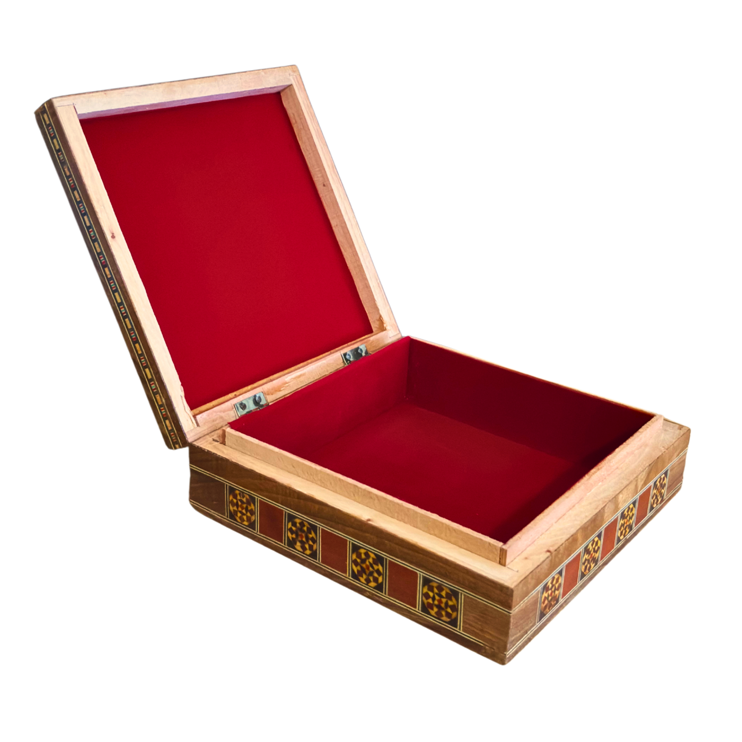 Damascene Mosaic Box – Handcrafted Art for Jewelry & Keepsakes